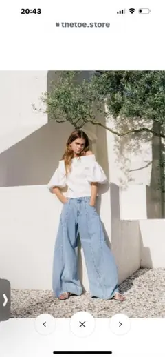 2025年最新】thetoe デニムの人気アイテム - メルカリ