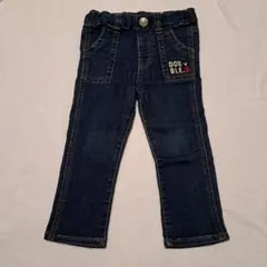 DOUBLE.B ダークブルー デニムパンツ