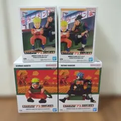 ナルト うずまきナルト はたけカカシ うみのイルカ フィギュア4体セット