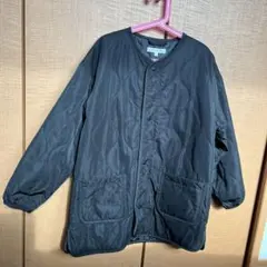 GLOBAL WORK / 薄中綿 撥水ノーカラーブルゾン