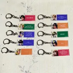 【②セリフキーホルダーA】全10種セット　幻想水滸伝1&2展　幻想博物館　幻水展 ①セリフキーホルダー】全10種セット 幻想水滸伝1&2展 幻想博物館 幻水
