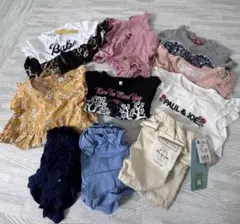 80センチ　女の子　11点夏服まとめ売り