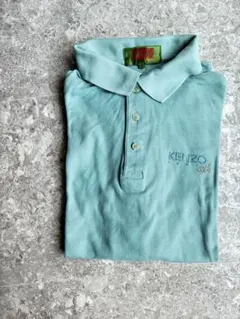 KENZO GOLF 長袖ポロシャツ ライトグリーンのサムネイル