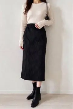 AZUL by moussy タイトスカート ウェーブジャガードF本日限定セールのサムネイル
