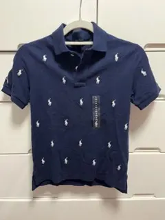 未使用　POLO RALPH LAUREN ネイビー ポロシャツ 8歳
