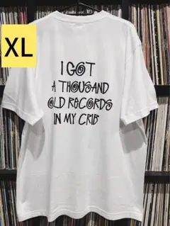 【新品】Wordz From DW バックプリントTシャツXLホワイト