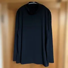 裏起毛　インナートップス　メンズ　長袖　ハイネック　LLサイズ　ブラック