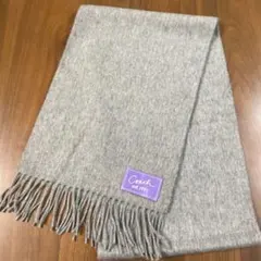 CO44＊COACH コーチ マフラー グレー ウール
