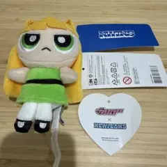 NewJeans ミンジ パワーパフガールズ ミディアムぬいぐるみ タグ付き NewJeans ミンジ パワーパフガールズ ミディアムぬいぐるみ タグ付き