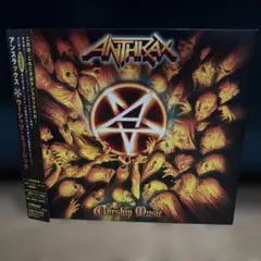 祝来日 アンスラックス/ワーシップ・ミュージック ステッカー付