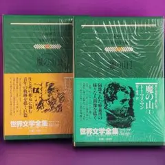 集英社版 世界文学全集67・68「 魔の山 I II 」トーマス・マン - メルカリ