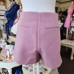 ピンク スリット入り ミニスカート