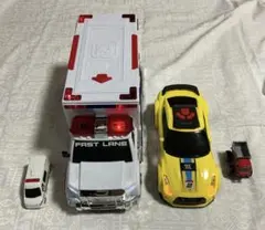 FASTLANE ライト&サウンド救急車 日産GT-R ウィリーレイダース