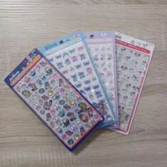 ボンボンドロップシールmini 　Disney　4種類