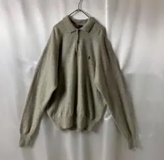 Polo by Ralph Lauren ニット ポロシャツ グレー