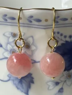 オパール ピアス