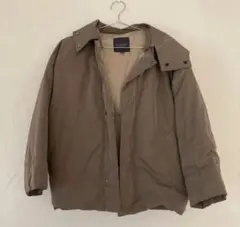 ジムフレックス　Gymphlex 2WAYフードダウンジャケット14 ノーカラー