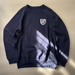 古着 スウェット ネイビー ヴィンテージ