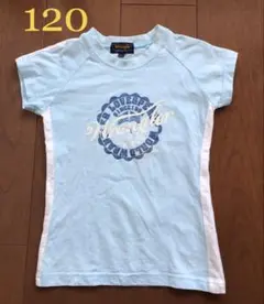 Tシャツ　水色　120 Wrangler ラングラーのサムネイル