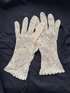 新品未使用　レース手袋　ショート丈