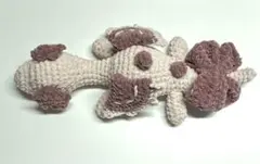 あみぐるみ 編み物 ドラゴン ハンドメイド ピンク 白
