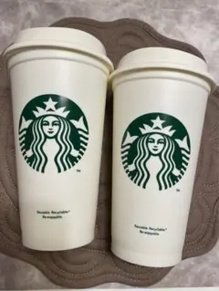 新品★スタバ　リユーザブルカップ 473ml 2個セット
