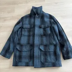 青と黒のチェック柄ジャケット( リーバイス)