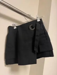 Bershka ブラック ミニスカート ショートパンツ