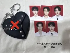 ENHYPEN ミニフォトホルダーレザーキーリング　ID フォト5点セット