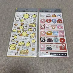 大人の図鑑シール　ポムポムプリン　キティ