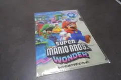 スーパーマリオブラザーズ ワンダー クリアファイル