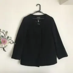 アンゴラウール コート 中綿あり