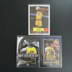 NBA Topps Now LeBron James 3枚セット