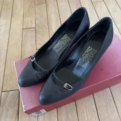 Salvatore Ferragamo パンプス黒 5 1/2 フェラガモ