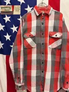 ★90s★FIVE BROTHER★ファイブブラザー★チェック柄★ヘビーネル★