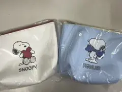 スヌーピー ポーチ＆ミラーセット 2種セット