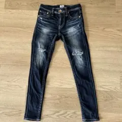 RODEO CROWNS スキニーデニム 24サイズ ダークブルー