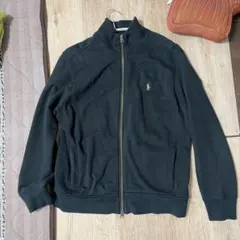 Polo by Ralph Lauren 黒 ジップアップ スウェット L