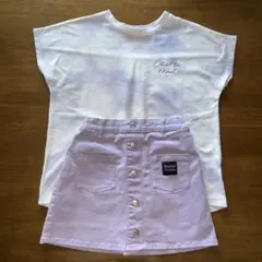 レピピ repipi armario Tシャツ S スカート XS セット