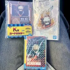 【僕のヒーローアカデミア】一番くじ　I賞　K賞　J賞　爆豪勝己