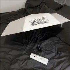 大人気  スヌーピー ジャンプアップ 傘 折り畳み傘 折り畳み♫自動 日傘 晴