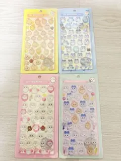 海外製　ちいかわ　ボンボンドロップシール　4種セット