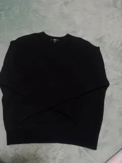 スムースコットンクルーネックセーターレディース