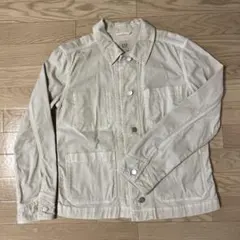 デニムジャケット　ベージュ