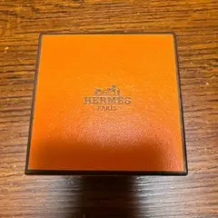 HERMES オレンジ レザー ジュエリーボックス　箱のみ