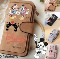 Disney ミッキー ミニー 長財布 カラー4種類 新品