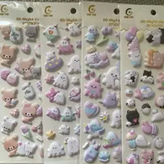 マシュマロシール4枚セット即日発送