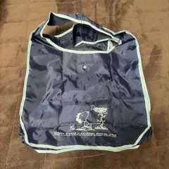 スヌーピー エコバッグ ネイビー