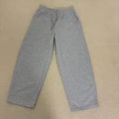 ユニクロ:Cスウェットワイドパンツ
