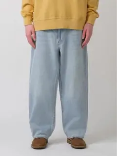 【即完】Levi's 578 baggy lightindigo W34シルバー